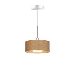 Bruck Cantara NAT 300 LV S Pendelleuchte, chrome / abat-jour brillant