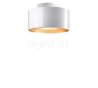 Bruck Cantara Plafonnier LED blanc/doré - ø19 cm - 2.700 K , Vente d'entrepôt, neuf, emballage d'origine Ce luminaire comporte des modules à LED prémontés de classes énergétiques A A++, A+, A