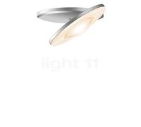 Bruck Euclid Plafonnier LED - pivotant chrome mat Ce luminaire comporte des modules à LED prémontés de classes énergétiques A A++, A+, A