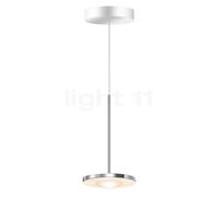 Bruck Euclid Suspension LED basse tension chrome brillant - dim to warm Ce luminaire comporte des modules à LED prémontés de classes énergétiques A A++, A+, A