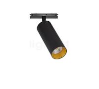 Bruck Fino Spot LED pour All-in Rail noir/doré - 50° Ce luminaire comporte des modules à LED prémontés de classes énergétiques A A++, A+, A