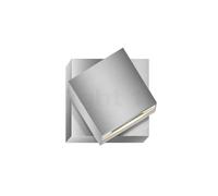 Bruck Scobo Applique aluminium brossé - up&downlight - orange/jaune