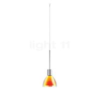 Bruck Silva Suspension LED pour Maximum Système - ø11 cm chrome mat, verre jaune/orange , Vente d'entrepôt, neuf, emballage d'origine Ce luminaire comporte des modules à LED prémontés de classes énerg