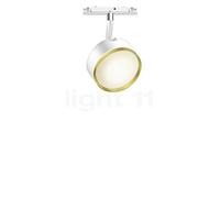 Bruck Tuto Spot LED pour All-in Rail blanc/doré - 110° Ce luminaire comporte des modules à LED prémontés de classes énergétiques A A++, A+, A