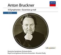 Riccardo Chailly – Anton Bruckner : 10 Symphonies (Eloquence) – 10 CD Neuf