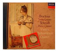 Bruckner - BRUCKNER String Quartet SCHMIDT Piano Quintet- Vienna Philharmonia Quintet