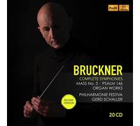 Bruckner : Intégrale des Symphonies, Messe N°3, Psaume 146, Oeuvres pour Orgue