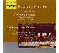 Bruckner : Messe Nr.3 F-Moll & Mottetto Per S.P.