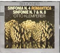 Bruckner: Sinfonia N. 4 Romantica - Sinfonie N. 7 & N. 8- Otto Klemperer 3 CD SET (Import Italy)