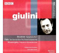 Bruckner : Symphonie No 7 / Falla : 2 Danses Du Tricorne / Moussorgski : Prélude Pour Khovanchina