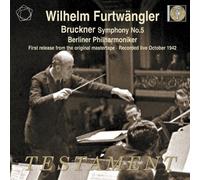 Bruckner: Symphony No.5 Import Edition by Berlin Philharmonic Orchestra, Wilhelm Furtwangler (2011) Audio CD by Unknown (0100-01-01?