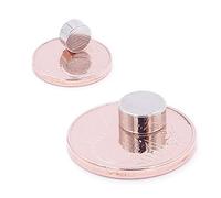 Brudazon | 10 Mini Aimants Disques 6x3mm | N52 Niveau Le Plus Forte - Aimants en néodyme Ultra Fortes | Aimant de Puissance pour modélisme, Photo, Tableau Blanc | Disque Extra Forte