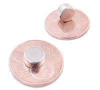 Brudazon | 15 Mini Aimants Disques 8x4mm | N52 niveau le plus forte - Aimants en néodyme ultra fortes | Aimant de puissance pour modélisme, photo, tableau blanc | Disque extra forte