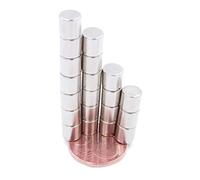 Brudazon | 20 Mini Aimants Disques 7x7mm | N52 Niveau Le Plus Forte - Aimants en néodyme Ultra Fortes | Aimant de Puissance pour modélisme, Photo, Tableau Blanc | Disque Extra Forte