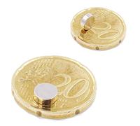 Brudazon | 25 Mini Aimants Disques 6x2mm | N52 Niveau Le Plus Forte - Aimants en néodyme Ultra Fortes | Aimant de Puissance pour modélisme, Photo, Tableau Blanc | Disque Extra Forte