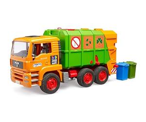 bruder 01056 - Édition spéciale 50 ans MAN TGA camion à ordures - 1:16 Véhicules, Collecte des ordures