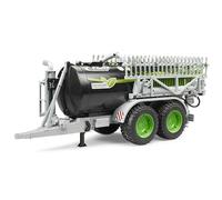 bruder 02036 - Remorque-citerne Fliegl avec distributeur à tuyau traînant | Remorque-citernes à lisier pour l'agriculture et la ferme, accessoires pour tracteur, échelle 1:16