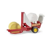 BRUDER Enrubanneuse avec Film et Bottes de Paille