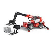 Bruder Chariot élévateur télescopique Manitou MRT 2150 – 1:16 – Véhicule de chantier jouet