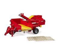 bruder 02130 - Arracheuse de pommes de terre Grimme SE 75-30 | Comprend 80 fausses pommes de terre, compatible avec les tracteurs de la série Profi, échelle 1:16