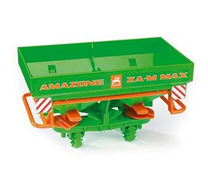 bruder 02327 - Épandeur d'engrais Amazone | Accessoires pour tracteurs, ferme, agriculture, train miniature, échelle 1:16