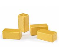 bruder 02342 - Accessoires balles cubiques, 4 pièces, Agriculture, Accessoires enrubanneuses, Presse à balles, Ferme, Moissonneuse-batteuse