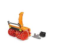 bruder 02349 - Accessoires fraise à neige, service hivernal, lame à neige, chasse-neige, jouets d'hiver