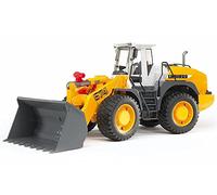 bruder 02430 - Liebherr Chargeuse sur pneus L574, Godet frontal, Chantier, Véhicule de construction, Jouets