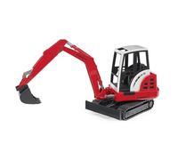 bruder 02432 - Schaeff HR16 Mini-pelle - 1:16 Chantier, Véhicule de construction, Pelle à godets, Ouvrier, bworld, Machine de construction, Jouet