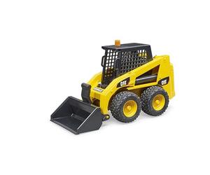 bruder 02481 - Mini-chargeuse Cat - 1:16 Véhicules, Godet frontal, Chantier, Véhicule de chantier, Machine de chantier, Jouet, Jaune
