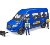 bruder 02670 - MB Sprinter Transfer avec chauffeur et passager, Véhicule, Bus, Camionnette, Figurine jouet