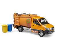 Bruder 02682 - MB Sprinter Kommunal Müllfahrzeug - 1:16, Véhicule, Camion à ordures, Collecte des déchets, Jouets à partir de 4 Ans