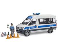 Bruder Fourgon de police Mercedes-Benz Sprinter avec éclairage et sonorisation, modèle réduit