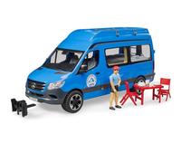 Bruder 02684 MB Sprinter Fourgon Camping Avec Conducteur
