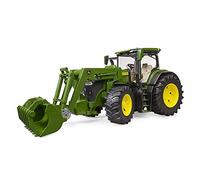 Bruder Tracteur John Deere 7r 350 Avec Fourche