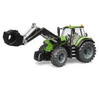 Bruder Modèle réduit de tracteur Deutz 8280 TTV - chargeur frontal - 1:16