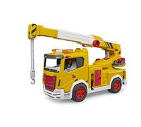 Bruder Camion-grue Roadmax 03471 – Véhicule de chantier pour enfants dès 2 ans