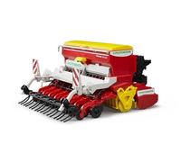 Bruder Jouet Semoir Pöttinger Vitasem 302ADD Herse rotative Échelle 1:16