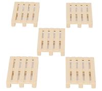 BRUDER - 45004 - Set Europalettes 5 Pièces - Beiges