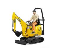 Bruder Mini pelle JCB 8010 CTS 62002 – 6 pièces dorées pour enfants