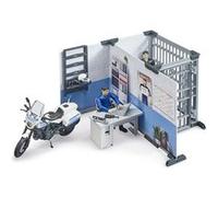 Bruder 62732 - Poste de police bworld avec moto de police G