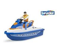 Bruder 63150 Figurine pilote avec Jet ski G