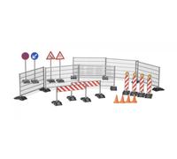 Bruder Accessoires De Chantier: Panneaux De Signalisation Et Plots