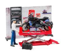 Bruder Bmonde Motorrad-Werkstatt 62101 Moto Ducati Scrambler Racer Ascenseurs