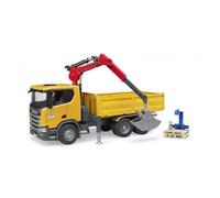 Scania Super 560r Baustellen-Lkw Mit Kran Und 2 Paletten