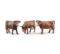 Bruder – Vache de ferme 02308 – Échelle 1:16 – Couleur brune, assortie