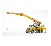 Bruder Camion-grue MACK Granite Liebherr Modèle réduit de voiture