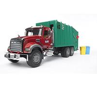 Bruder Camion Poubelle Mack Avec 2 Poubelles
