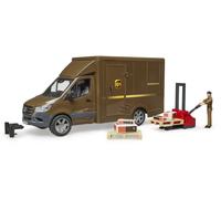 BRUDER Camion UPS Mercedes Benz Sprinter avec conducteur et accessoires
