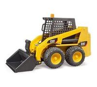 Bruder chargeur compact cat jaune avec pelle avant et bras fonctionnel - vehicule chantier 1:16 - plastique de qualite Jaune